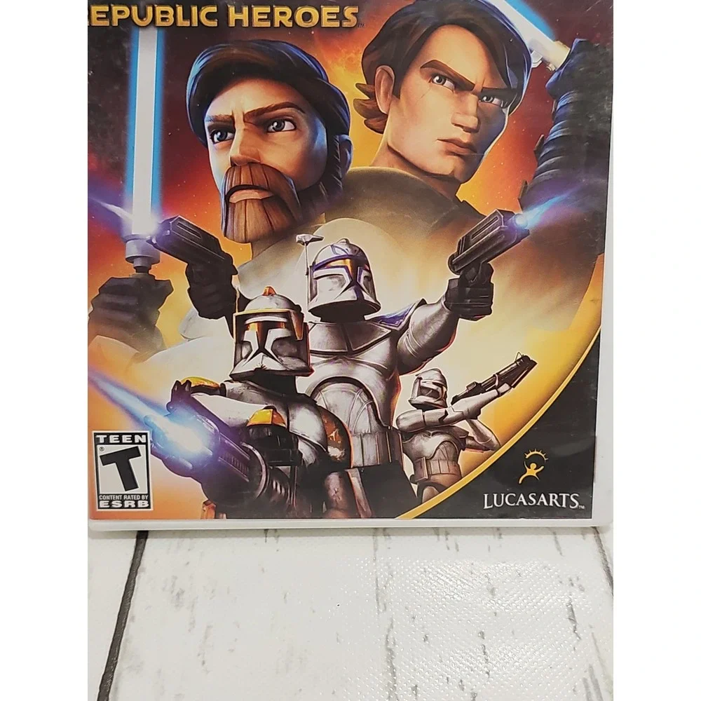 Star Wars the Clone Wars Republic Heroes - Nintendo Wii